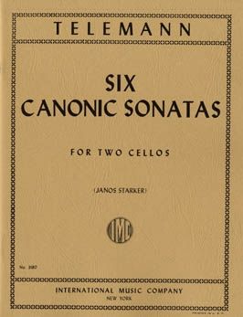 Telemann: Six Canonic Sonatas 2vc