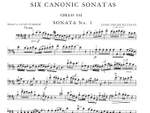 Telemann: Six Canonic Sonatas 2vc Product Image
