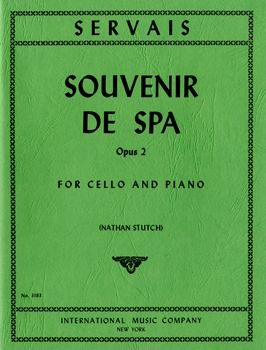 Servais, A: Souvenir de Spania op. 2