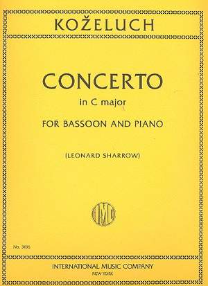 Kozeluch, J A: Concerto C major