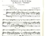 Paganini, N: Variations on the G String Product Image