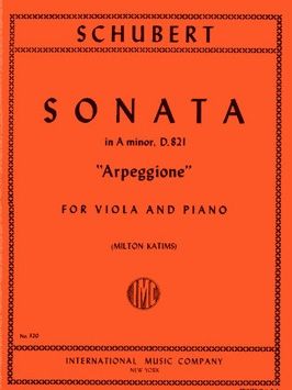 Schubert, F: Sonata in A minor A minor D821