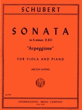 Schubert, F: Sonata in A minor D821