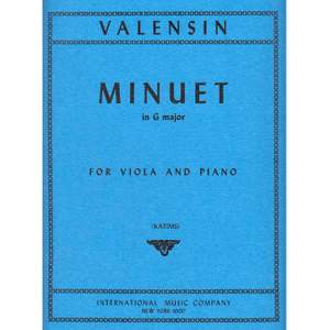 Valensin, G: Minuet G major G major
