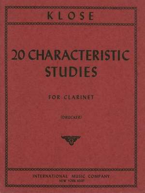 Klosé, H E: 20 Characteristic Studies