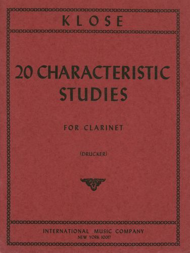 Klosé, H E: 20 Characteristic Studies