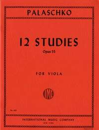 Palaschko, J: Twelve Studies op.55