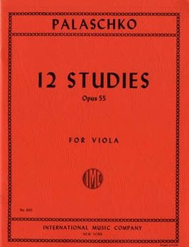 Palaschko, J: Twelve Studies op.55