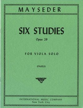 Mayseder, R: Six Etudes op.29