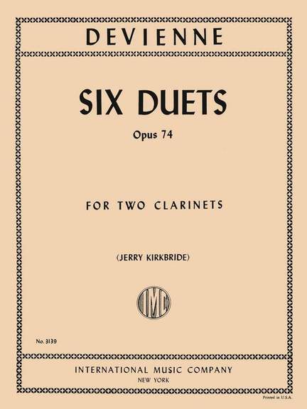 Devienne, F: Six Duets op. 74