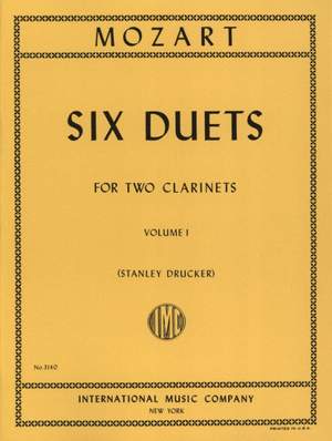 Mozart, W A: 6 Duets Vol. 1 Vol. 1