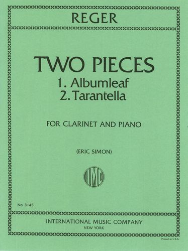 Reger, M: Two Pieces