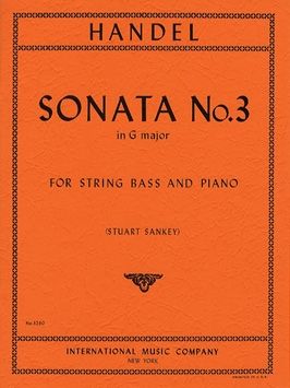 Handel, G F: Sonata No. 3 in G Major Op. 1/6