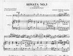 Handel, G F: Sonata No. 3 in G Major Op. 1/6 Product Image