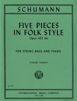 Schumann, R: Five Pieces in Folk Style op. 102