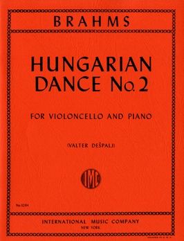 Brahms, J: Hungarian Dance No.2 Vc Pft