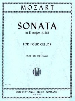 Mozart, W A: Sonata in D major KV 381