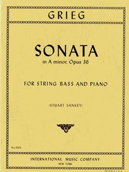 Grieg, E: Sonata A Minor Kb Pft