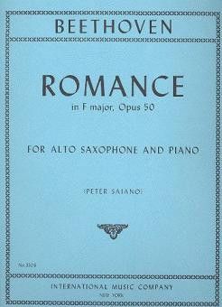 Beethoven, L v: Romance Fmaj Op50 Alto.sax Pft