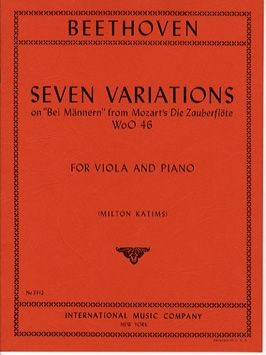 Beethoven: Seven Variations Wo0 46