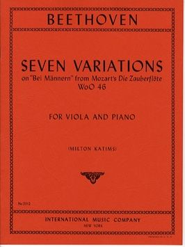 Beethoven, L v: Seven Variations Wo0 46