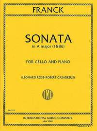 Franck, C A J G H: Sonata In A Major (1886)