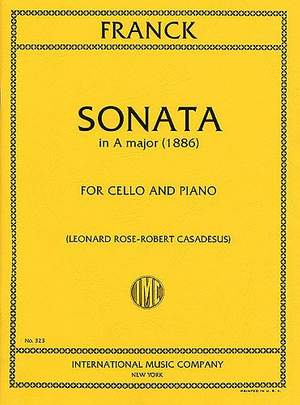 Franck: Sonata In A Major (1886)