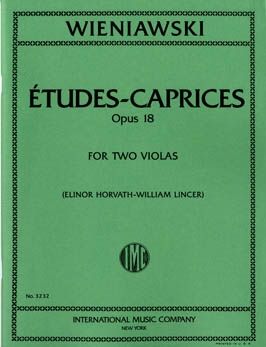 Wieniawski, H: Etudes-Caprices op.18