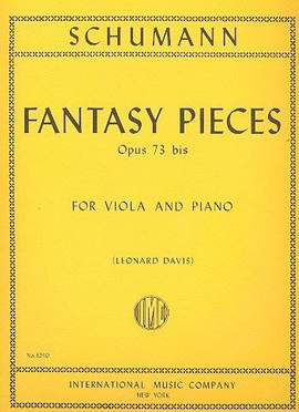 Schumann, R: Fantasy Pieces op.73
