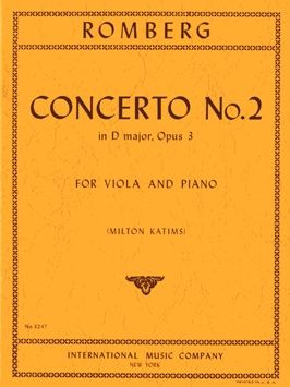 Romberg, B: Concerto No.2 D major op.3