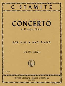 Stamitz, C P: Concerto D major op.1