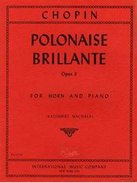 Chopin, F: Polonaise Brillante op. 3