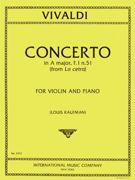 Vivaldi: Violin Concerto A major op.9/2 RV345