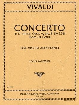 Vivaldi: Violin Concerto D minor op.9/8 RV238