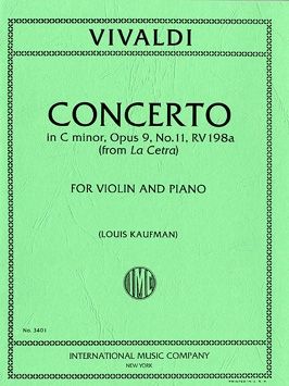 Vivaldi: Violin Concerto C minor op.9/11 RV198a