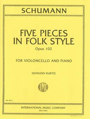 Schumann, R: Five Pieces in Folk Style op. 102
