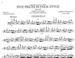 Schumann, R: Five Pieces in Folk Style op. 102 Product Image
