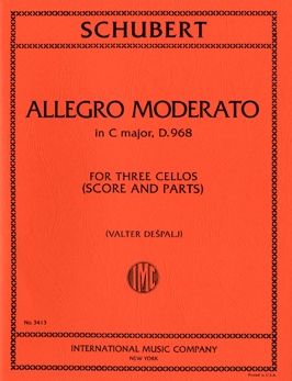 Schubert, F: Allegro Moderato in C major C major D 968