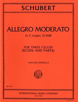 Schubert, F: Allegro Moderato in C major D 968
