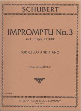 Schubert: Impromptu No.3 Gmaj Vc & Pft
