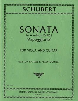Schubert, F: Sonata A minor Arpeggione A minor D.821