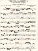 Bach, J S: Three Organ Preludes BWV641, BWV659, BWV680 Product Image