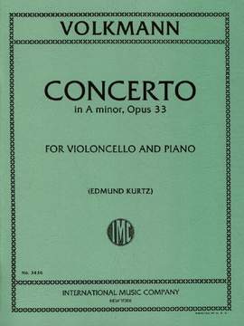 Volkmann, R: Concerto A minor op. 33