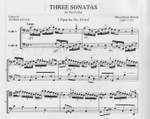 Fesch Three Sonatas Op8/10-12 Product Image