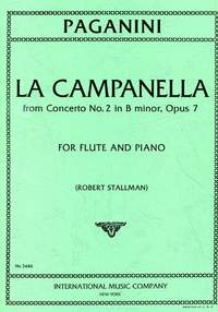 Paganini, N: La Campanella Op7 Fl Pft