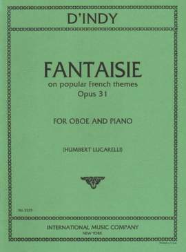 d'Indy, V: Fantasie op. 31