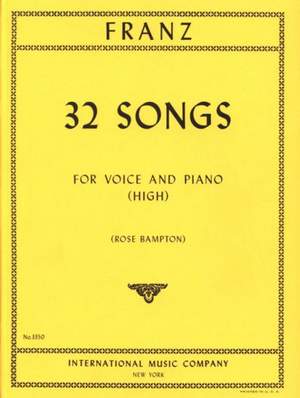 Franz: 32 Songs H.vce Pft