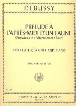 Debussy, C: Prelude L'apres-midi Fl Clar P