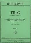 Beethoven, L v: Trio Dmaj Op87 Parts