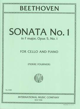 Beethoven: Sonata No. 1 in F major op. 5/1